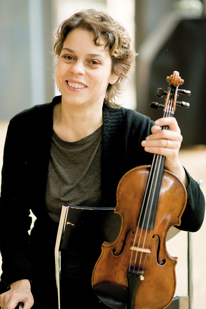 Ulrike-Anima Mathé, Violine